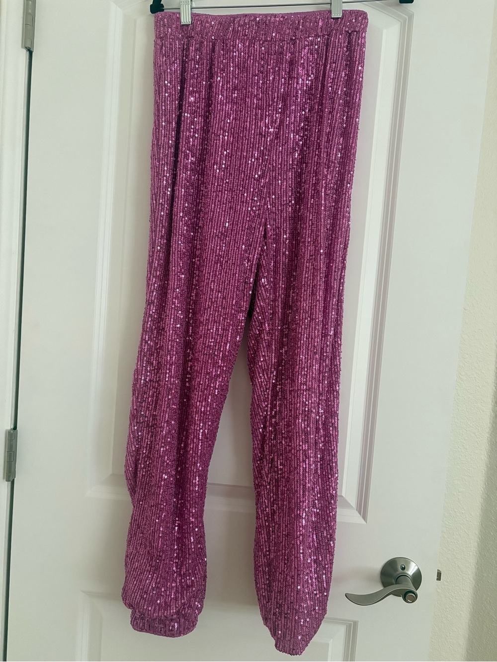 Women’s Pink Sequin Pants